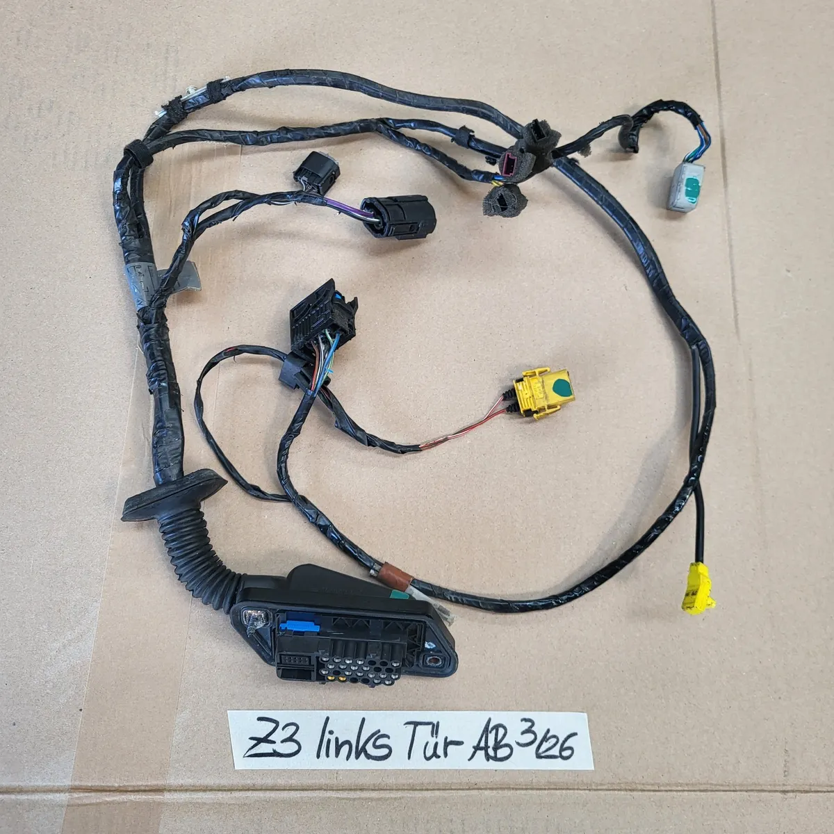 original BMW Z3 Roadster Fahrer Tür Kabelbaum  Kabel Seiten Airbag Stecker LINKS