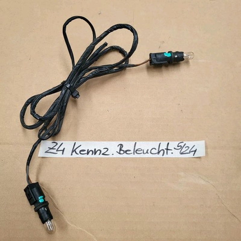 BMW Z4 E85 E86 Kennzeichen Beleuchtung Stoßstange HINTEN Nummernschild Lampe