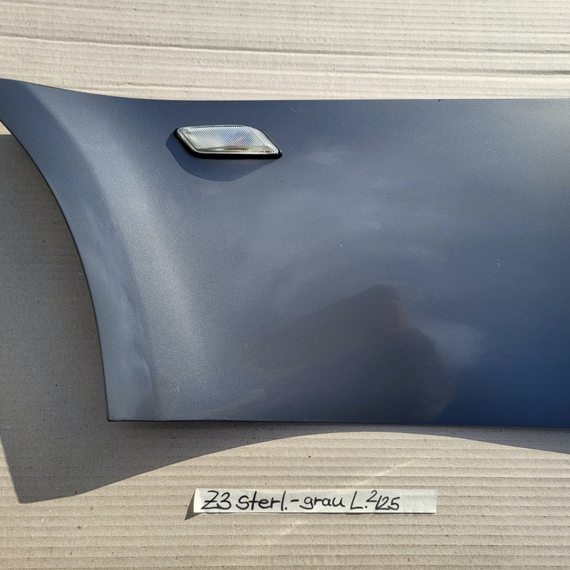 BMW Z3 Roadster Kotflügel Seitenwand  VORNE LINKS Sterling Grau Metallic