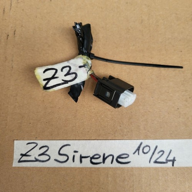 BMW E36 E46 E39 Z3 X3 X5 Stecker für Alarm Notstrom Sirene Kabel Abgeschnitten