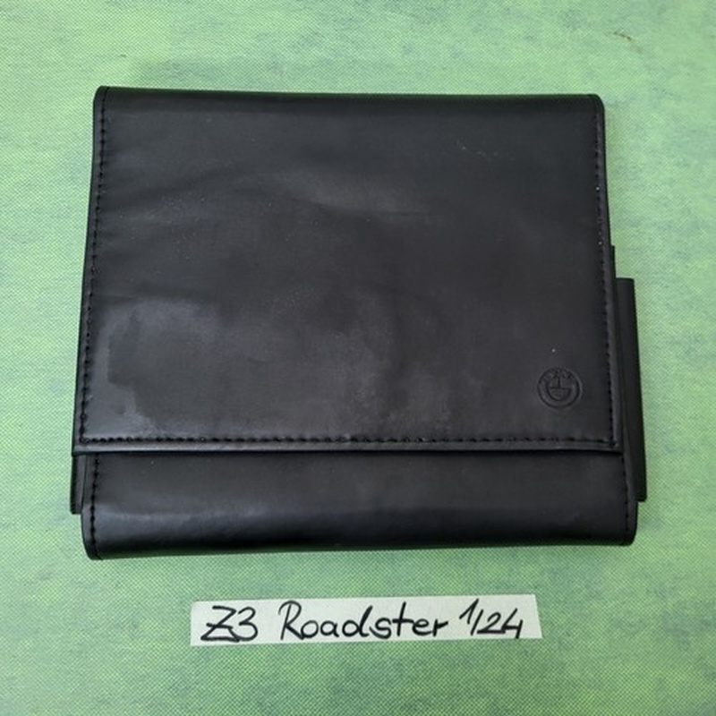 BMW Z3 Roadster Bordmappe Kunst-Leder  Handbuch Betriebsanleitung Englisch