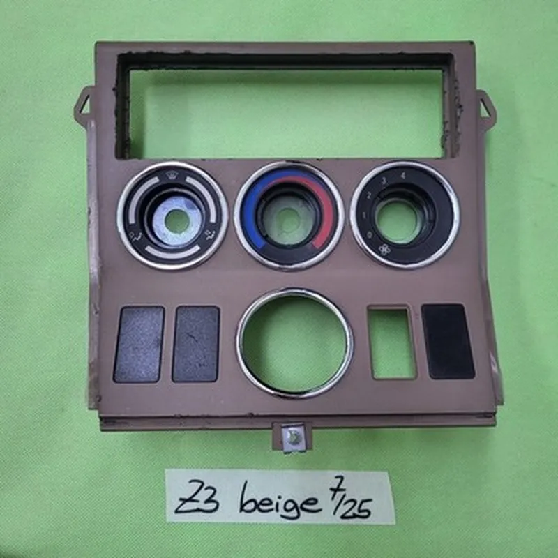 BMW Z3  Mittelkonsole Klima Blende Verkleidung Heizung beige 8397702 Chrom Ringe