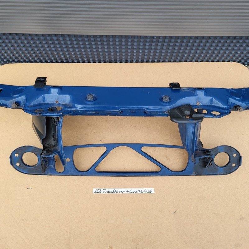 BMW Z3 Roadster + Coupe Schlossträger Frontblech blau  Frontmaske Vorderwand