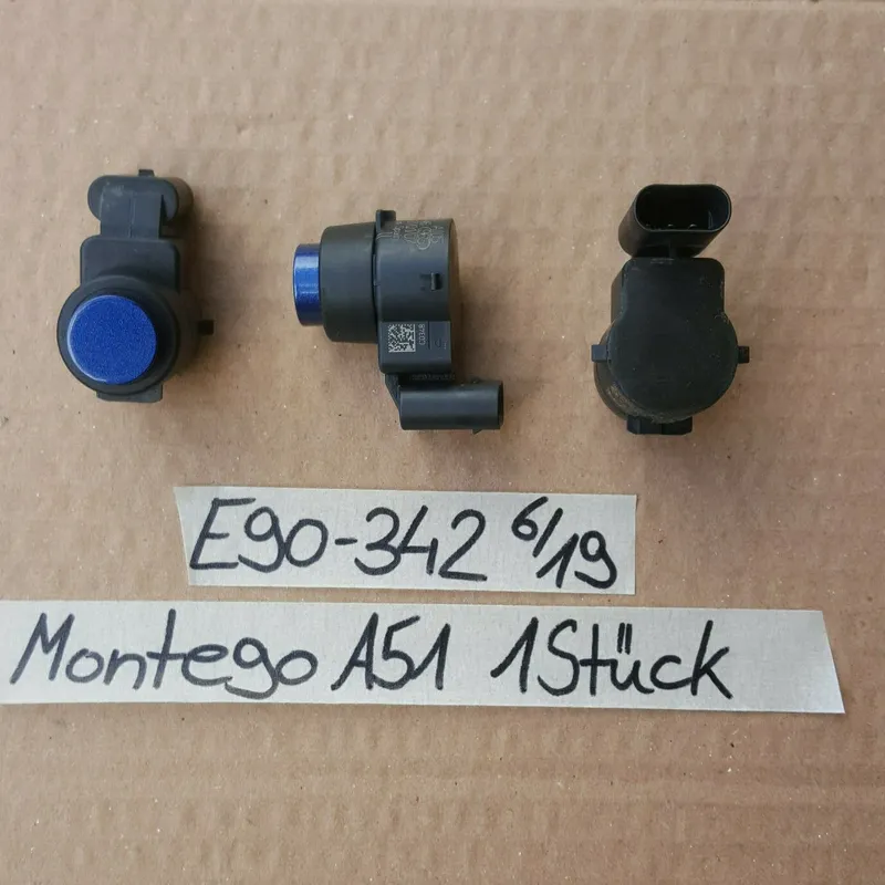 BMW E90 E91 E92 PDC Park Rückfahr Sensor Ultraschall Wandler 9114342 blau A51