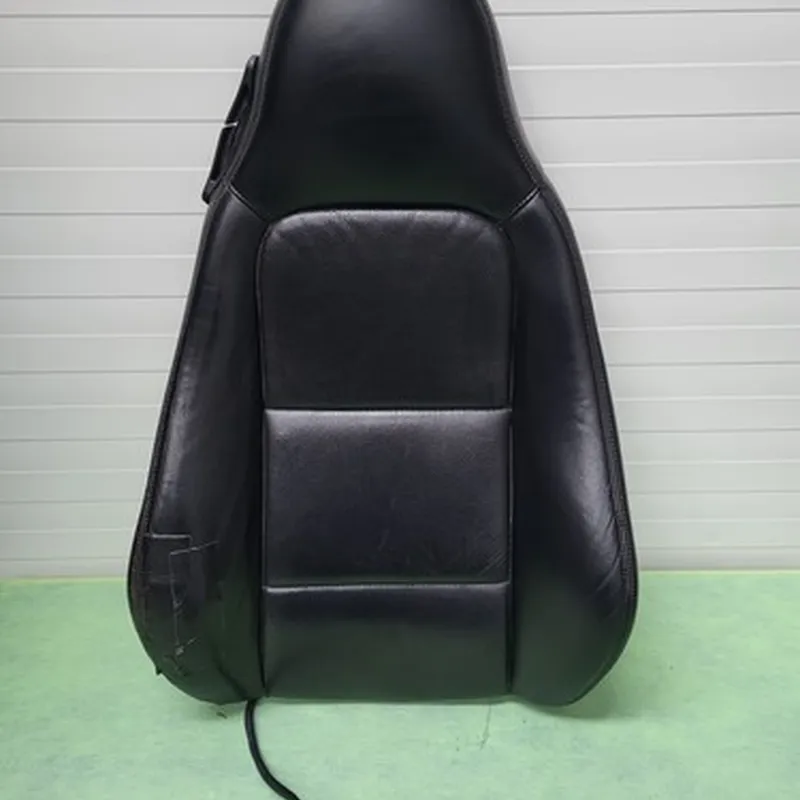 BMW Z3 Roadster Bei Fahrer Sitz Oberteil Leder schwarz Rückenlehne Sitzheizung