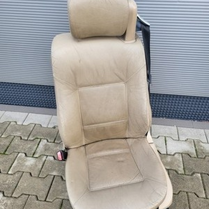 BMW E46 Cabrio Fahrer Sitz elektrisch Leder Beige Memory Funktion Links ABHOLUNG