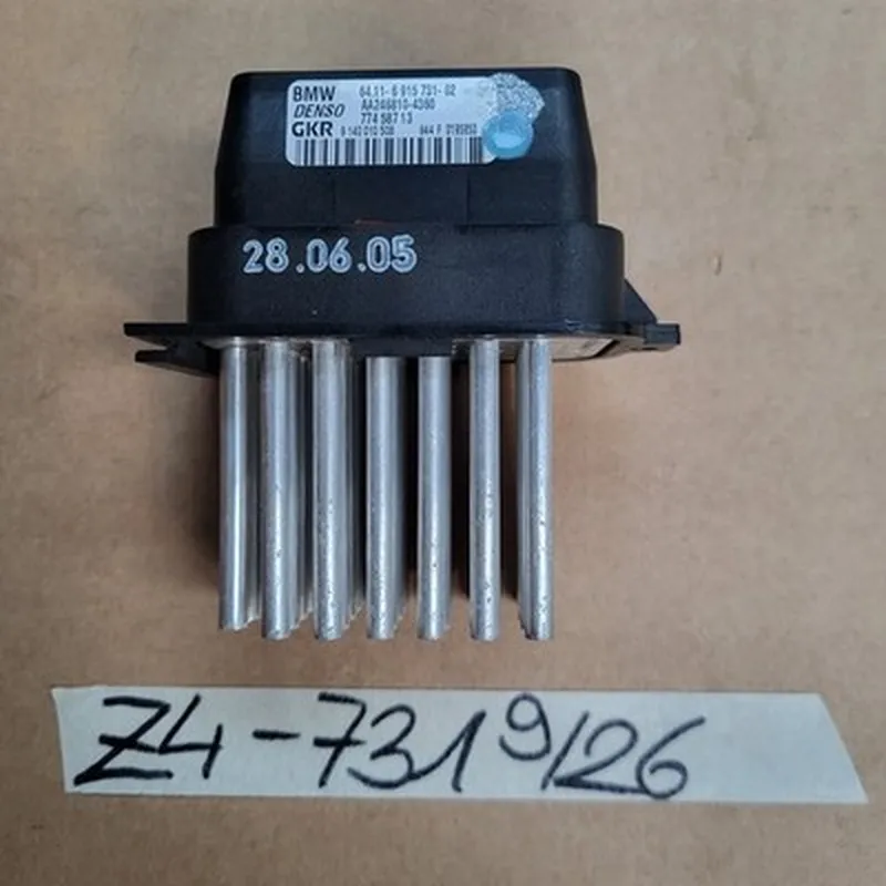 BMW Z4 E85 E86  Gebläse Widerstand für Heizung Igel 6915731