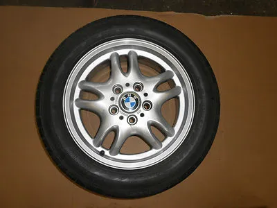 BMW E36 + Z3 Alu Doppelspeichen Felge 7J x 16 + Continental Sport Reifen  225/50