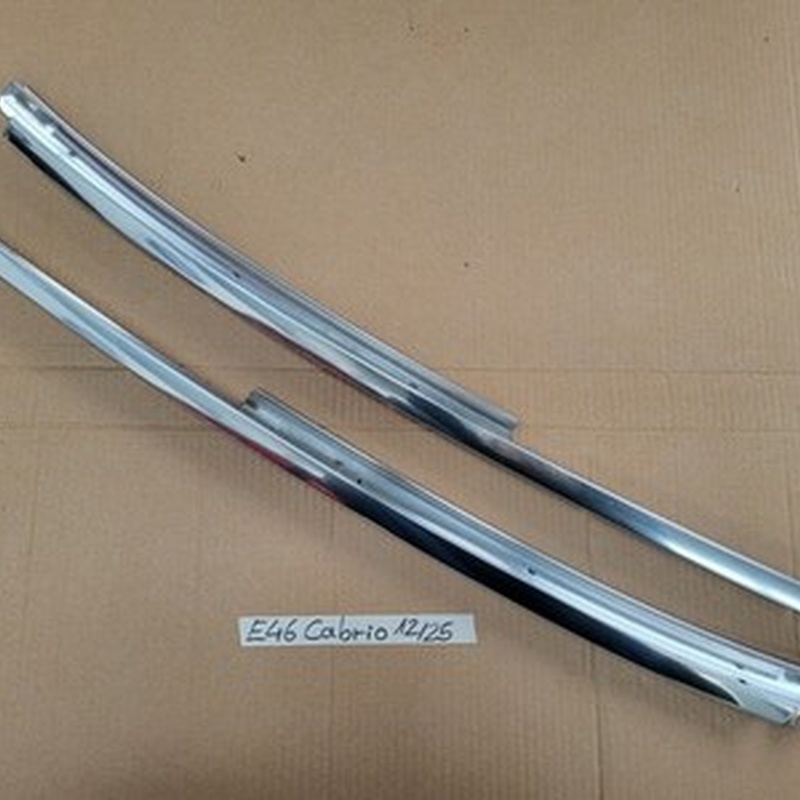 Leiste BMW E46 Cabrio Verkleidung A-Säule Chrom außen rechts + Links