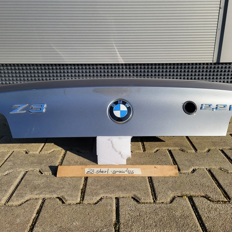 BMW Z3 Roadster Heckklappe Heckdeckel Kofferraum Deckel Sterling Grau ABHOLUNG