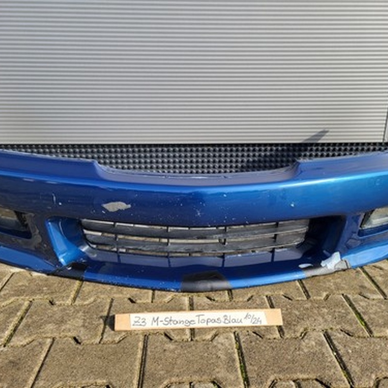 BMW Z3 M Stoßstange Träger + Verkleidung Frontschürze Topas blau  VORNE ABHOLUNG