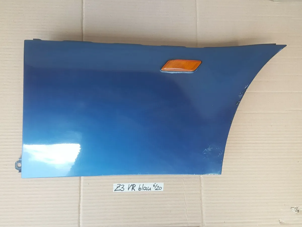 BMW E36 Z3 Roadster Kotflügel Seitenwand  VORNE RECHTS Topas blau