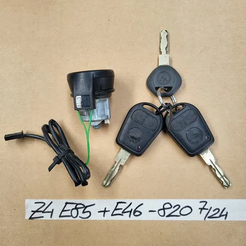 BMW Z4 E85 E46 Zündschloss Zylinder 1095820 Ring Antenne 8364710 + 3 Schlüssel 
