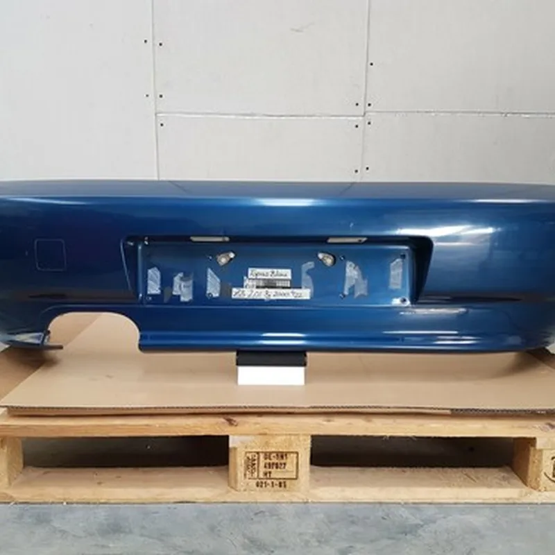 BMW Z3 Facelift Breites Heck Stoßstange Stoßfänger HINTEN Heckschürze Topas blau