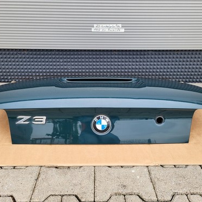 BMW Z3 Roadster Heckklappe Heckdeckel Kofferraum Deckel Grün Kratzer ABHOLUNG
