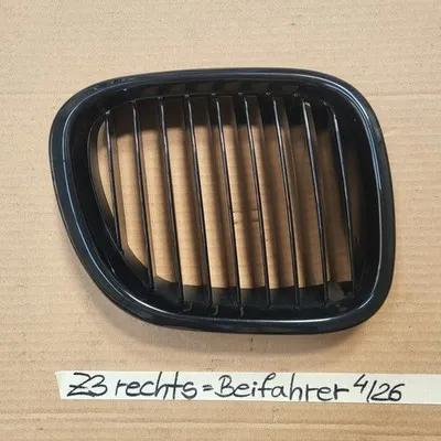 BMW Z3 Roadster Coupe Kühlergrill Niere Motorhaube RECHTS schwarz