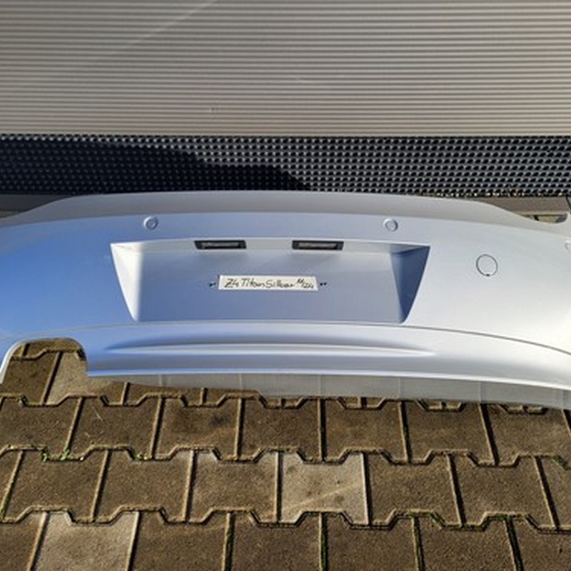 BMW Z4 E85 E86 Verkleidung Heckschürze PDC Stoßstange HINTEN Silber ABHOLUNG