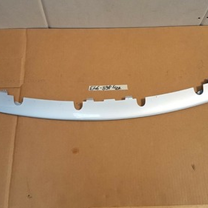 BMW E46 Cabrio Coupe Spoiler Frontblende Leiste VORNE Silber 8212398 ABHOLUNG