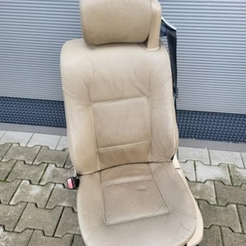 BMW E46 Cabrio Fahrer Sitz elektrisch Leder Beige Memory Funktion Links ABHOLUNG