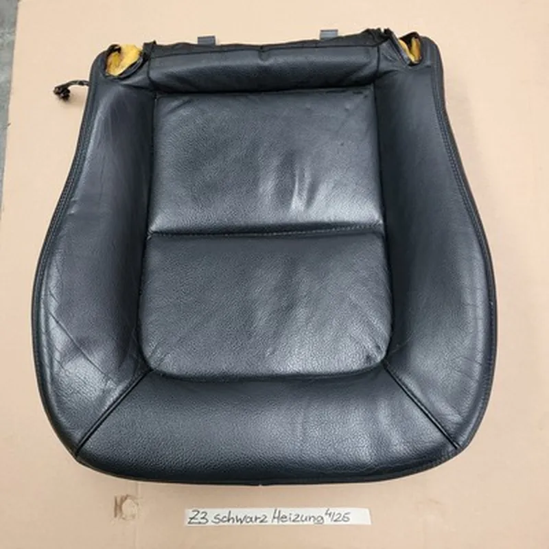 BMW Z3 Roadster Fahrer Sitz Kissen Unterteil Leder schwarz black Sitz Heizung 