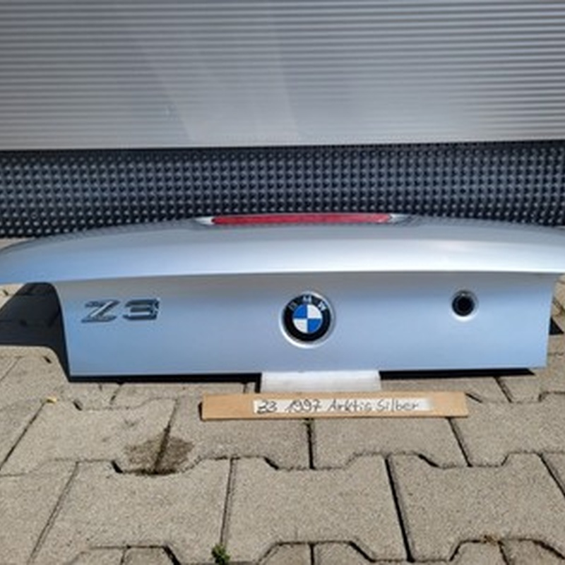 BMW Z3 Roadster Heckdeckel  Heckklappe  Kofferraum Deckel Arktis SILBER ABHOLUNG