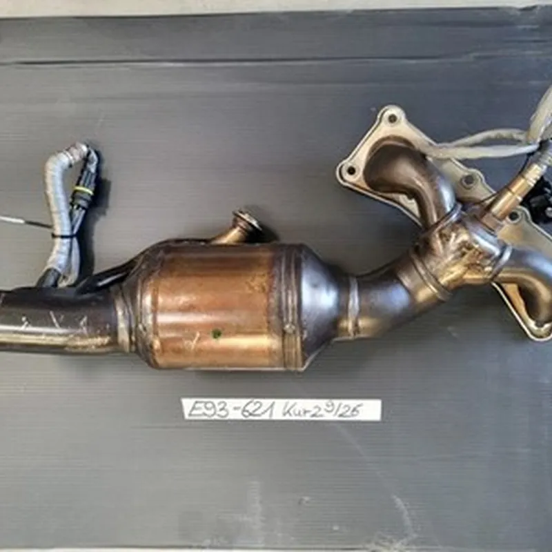 BMW E90 E92 E93 Auspuff Krümmer Katalysator 7568621 N53 Motor kurz ODER lang