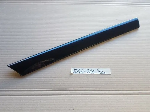BMW E46 Limo Holz Tür Leiste innen VORNE RECHTS Verkleidung schwarz 8200726