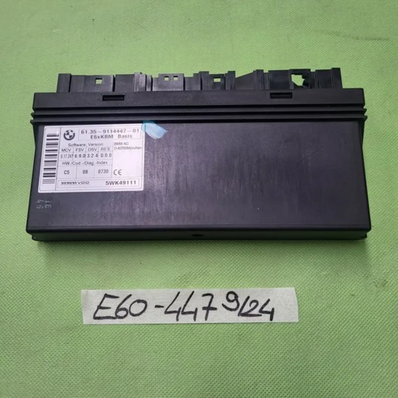 BMW E60 E61 E63 E64 Steuergerät Karosserie Gateway Modul KBM Basis  9114447