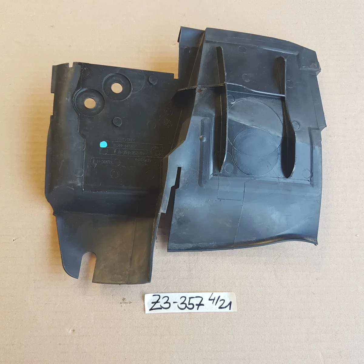 Luftführung BMW Z3 Lufteinlass Frontmaske vorne links 8397357 Luftkanal