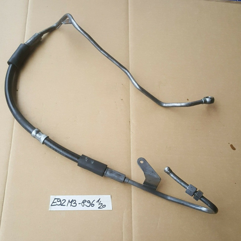 BMW E92 M3 english Power Steering Rack Pipe Dehnschlauch Servoleitung 2283896