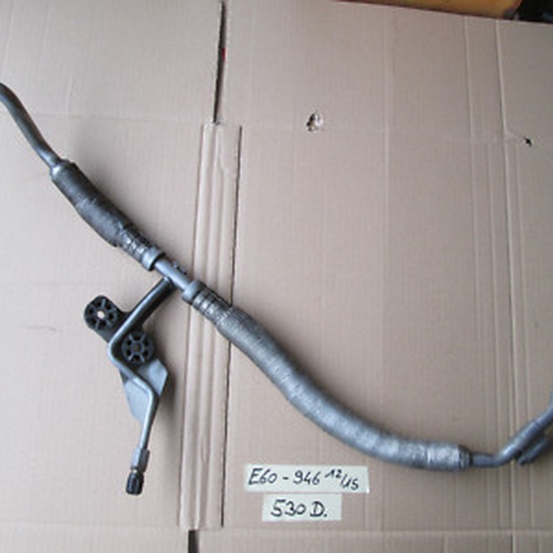 BMW E60 E61 Saugleitung Druckleitung Klimaleitung Kompressor => Heizung 6911946