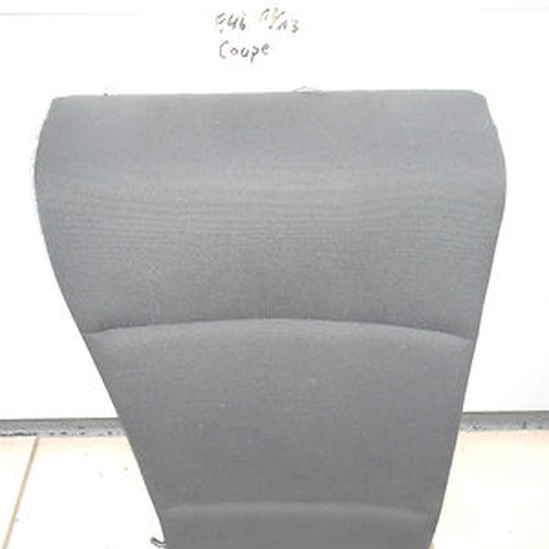 BMW E46 Coupe Rücksitzbank oben / Rückbank Rücken Lehne anthrazit schwarz