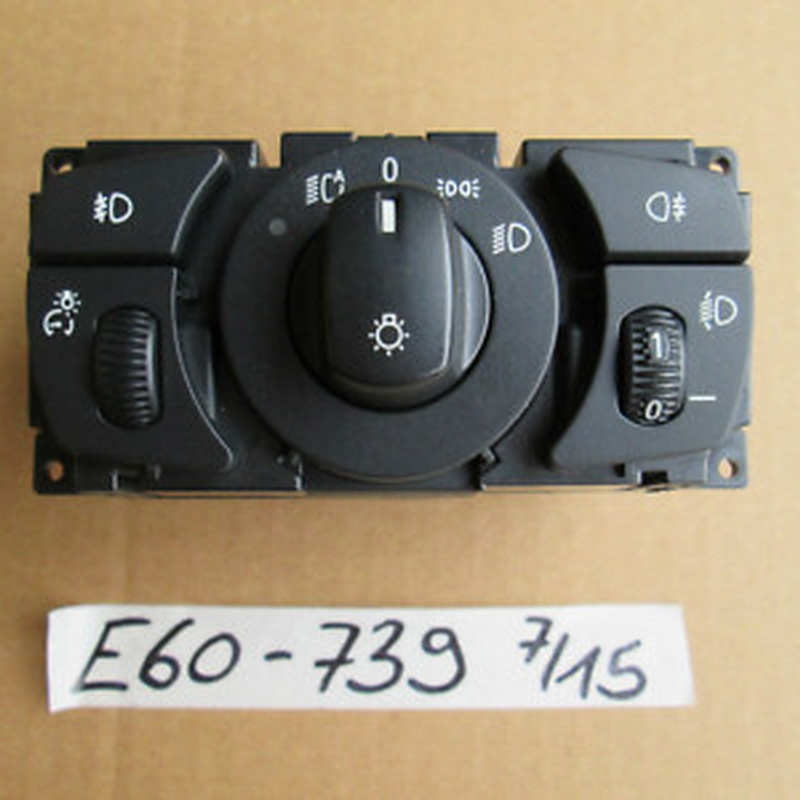 BMW E60 E61 E63 Licht Schalter  NSL NSW LWR Mehrfachschalter Licht 6953739
