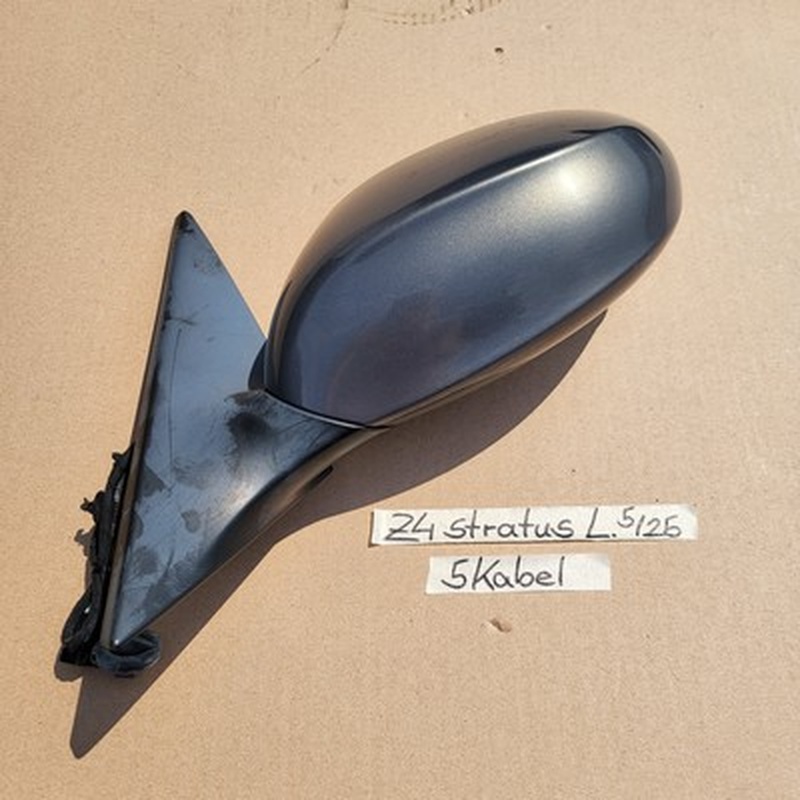 BMW Z4 E85 Seiten Außen Spiegel LINKS 5 Kabel Stratus Grau Metallic Code 440