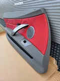 BMW Z4 E85 E86 Fahrer Türverkleidung LINKS Leder Oregon rot grau