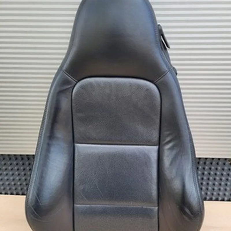 BMW Z3 Roadster Fahrer Sitz Oberteil  Leder Black Rücken Lehne Polster + Heizung