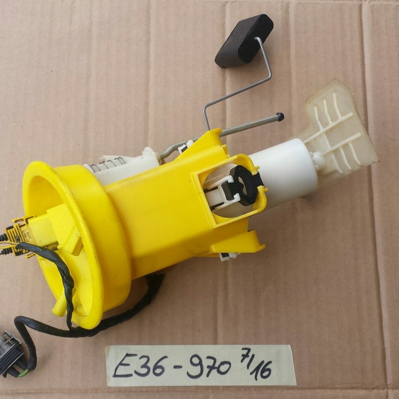BMW E36 Benzin Pumpe Kraftstoff Pumpe Fördereinheit gelb 1183970