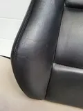 BMW Z3 Roadster Fahrer Sitz Oberteil  Leder Snake Schwarz  Rücken Lehne Polster 
