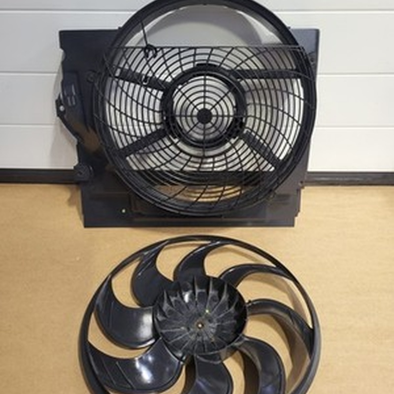 BMW E36 + Z3  Drucklüfter Klima Zusatz Lüfter Rahmen 6905617 +  Flügelrad