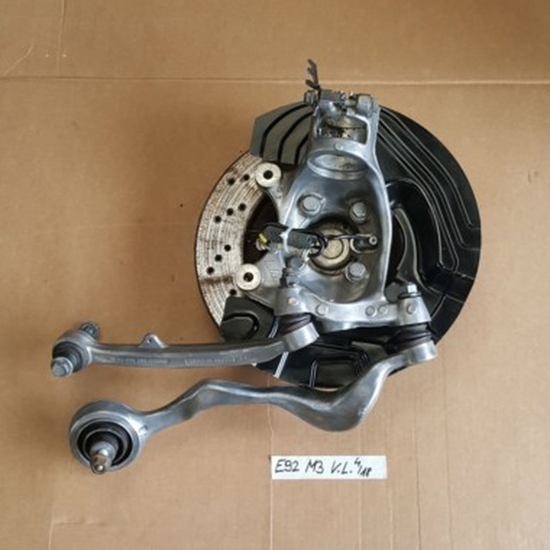 BMW E92 E93 M3 Radlager Gehäuse Schwenklager LINKS Zugstrebe Querlenker 2283577