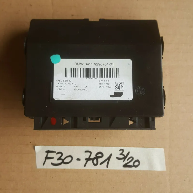 BMW F21 F30 F31 Steuergerät Klimaanlage Heizung Klimaautomatik 9296781 Abholung 