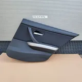 BMW E90 Türtafel / Tür Verkleidung HINTEN RECHTS Stoff Fluid Anthrazit