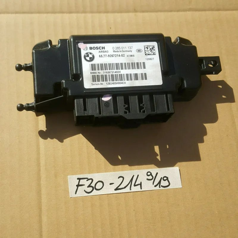 BMW F30 F34 F20 F21 Steuergerät Airbag Modul 9267214