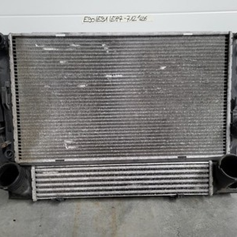 BMW E87 E90 E91 E92 Kühler Paket: Wasserkühler Ladeluftkühler Klimakondensator