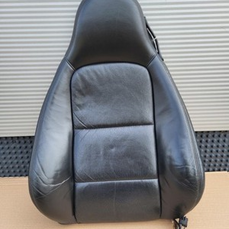 BMW Z3 Roadster Fahrer Sitz Oberteil  Leder schwarz Rücken Lehne Polster Heizung