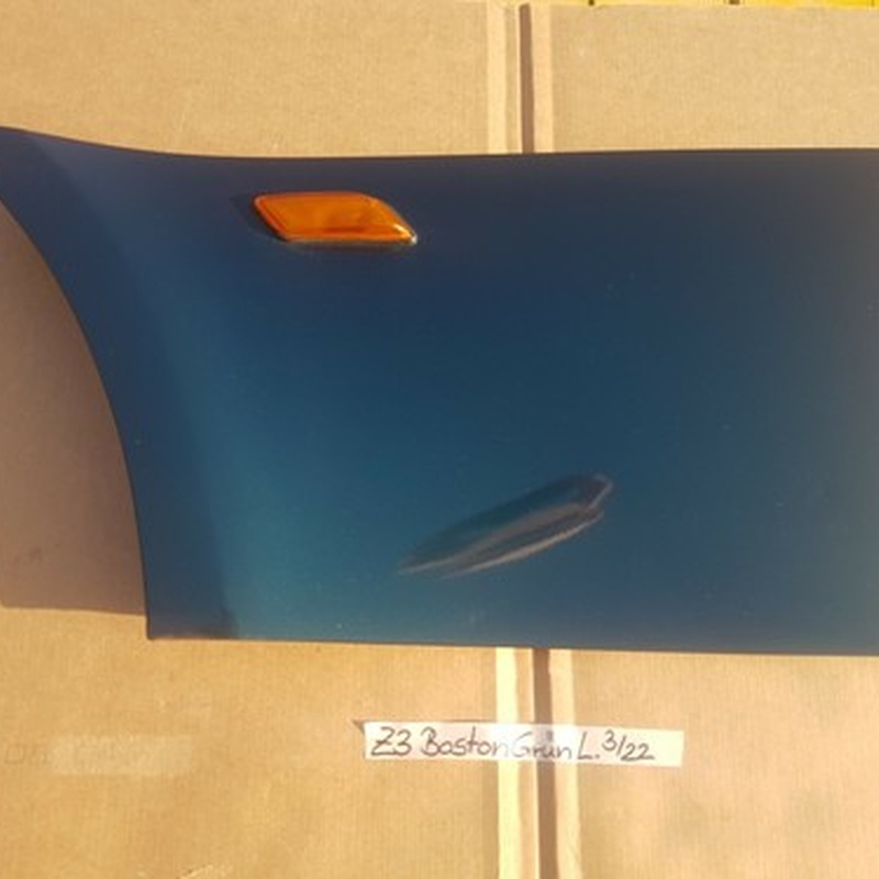 BMW Z3 Roadster Coupe Kotflügel Seitenwand  VORNE LINKS Boston grün Metallic