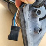 BMW E36 Limousine Touring Außen Seiten Spiegel Blau + Motor OHNE Spiegelglas