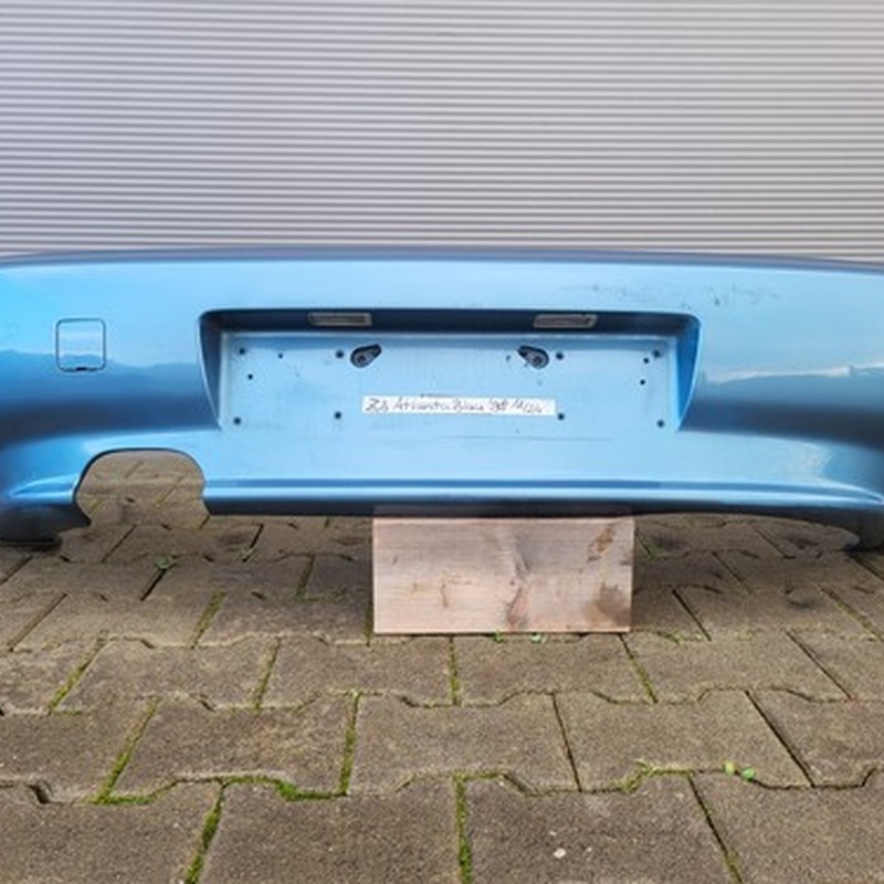 Stoßstange BMW Z3 Roadster Verkleidung Heckschürze HINTEN Atlanta blau ABHOLUNG