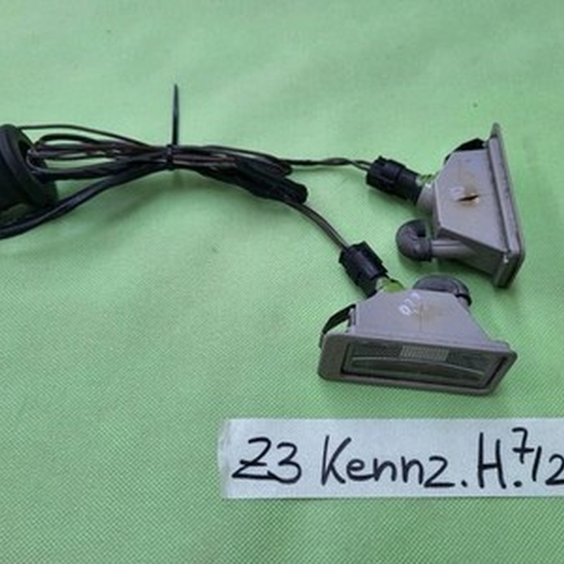 BMW Z3 Nummernschild Beleuchtung HINTEN Kennzeichen Lampe + Kabel