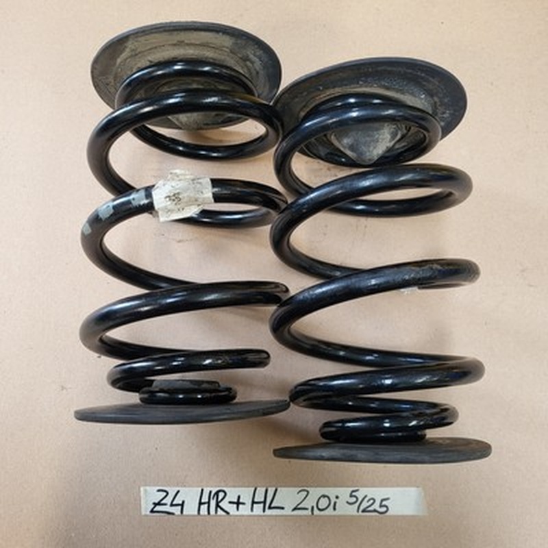 Federn BMW Z4 E85 Spiral Tonnen Fahrwerks Schrauben Feder HINTEN rechts + links